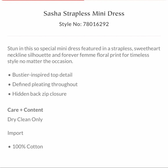 FOR LOVE AND LEMONS SASHA CONFETTI PRINT MINI DRESS TULLE LINED FOR FULLNESS S - Picture 6 of 8